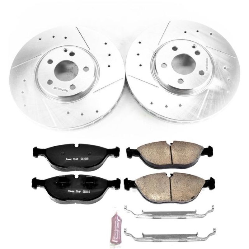 Power Stop 04-05 Mercedes-Benz E500 Front Z23 Evolution Sport Brake Kit PowerStop