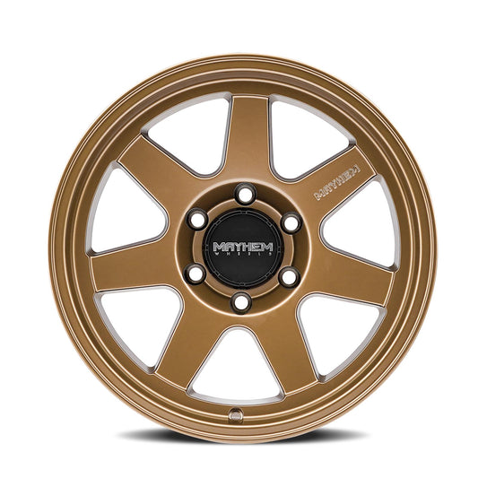 Mayhem 8307 Convoy 17x9 / 5x127 BP/ -6mm Offset / 78.1mm Hub Matte Black Wheel