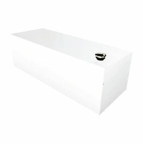 Tradesman Steel Rectangular Liquid Storage Tank (Full Size) - White