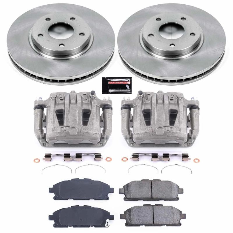 Power Stop 11-17 Nissan Quest Front Autospecialty Brake Kit w/Calipers PowerStop