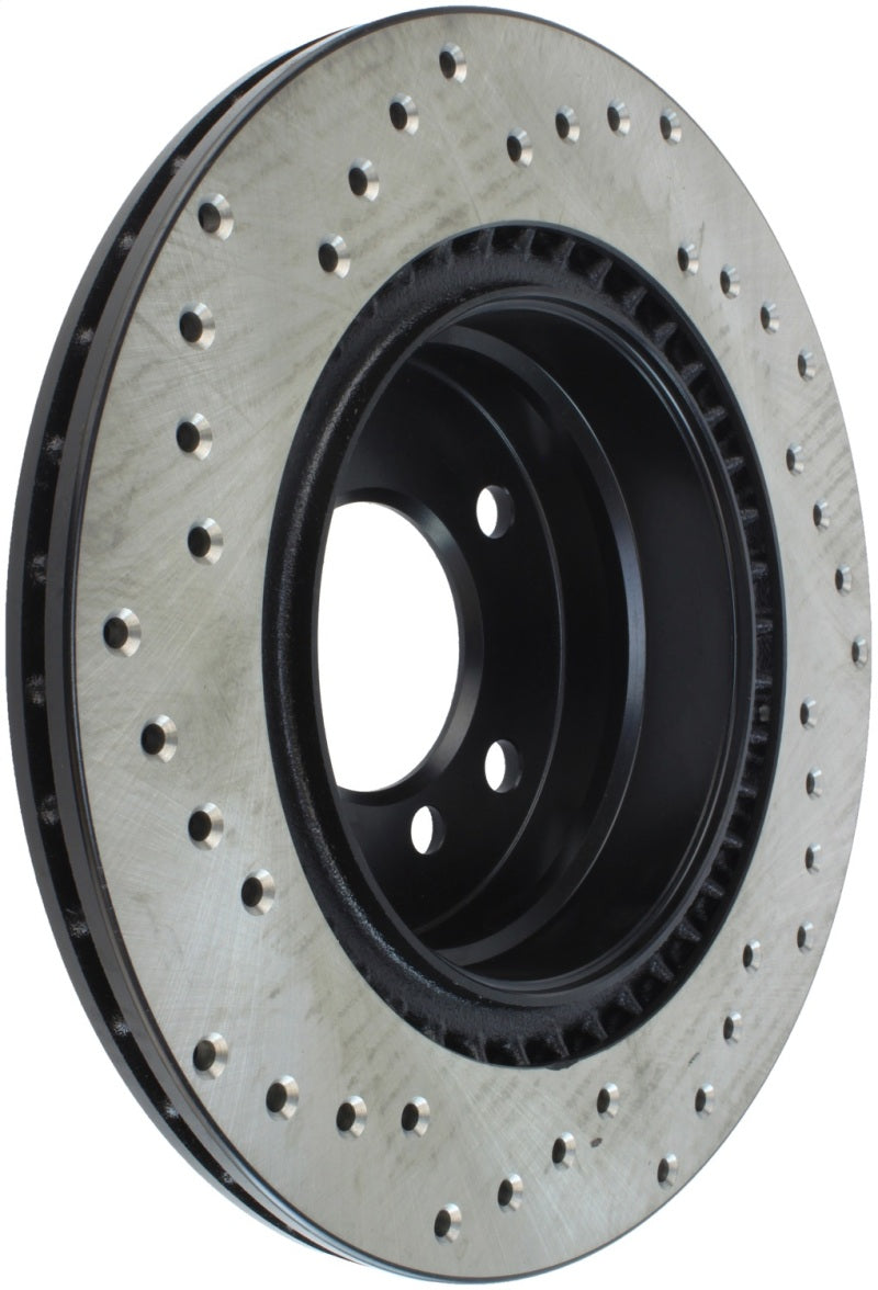 StopTech 06 BMW 325 Series / 07-09 BMW 328 Series Drilled Left Rear Rotor Stoptech