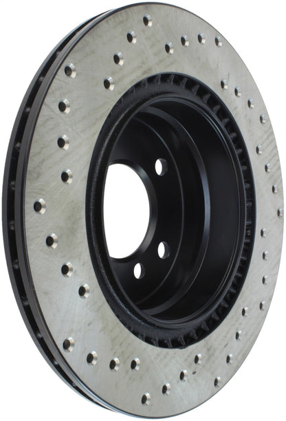 StopTech 06 BMW 325 Series / 07-09 BMW 328 Series Drilled Left Rear Rotor Stoptech