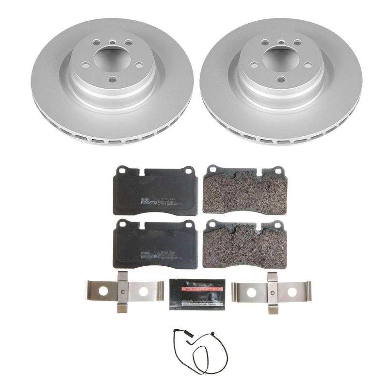 Power Stop 06-09 Land Rover Range Rover Front Euro-Stop Brake Kit PowerStop