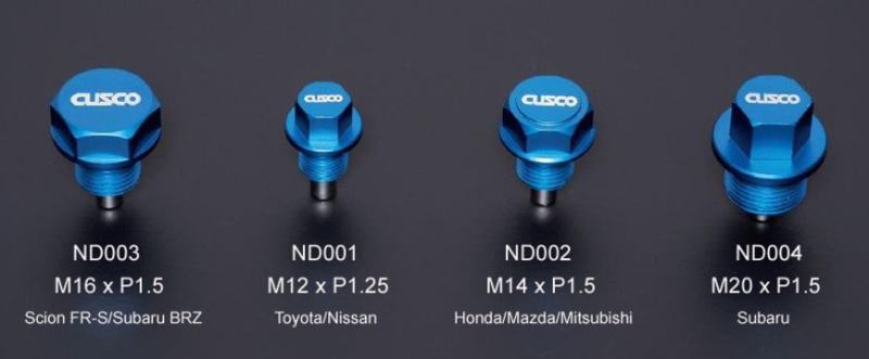 Cusco Neodymium Magnetic Drain Bolt - Toyota/Nissan Cusco