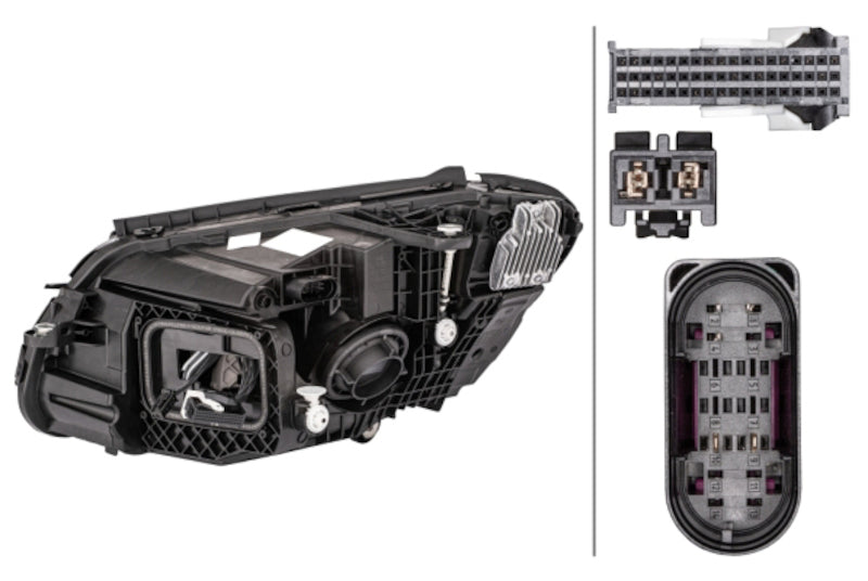 Hella 19-20 Mercedes-Benz C Class Headlamp Rh W/O Led Module