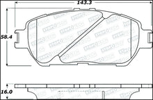 Load image into Gallery viewer, StopTech Street Disc Brake Pads - 305.09060