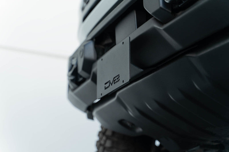 DV8 Offroad 21-23 Ford Bronco Capable Bumper Front License Plate Mount DV8 Offroad