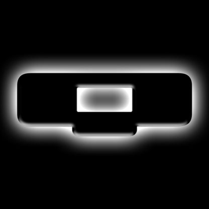 ORACLE Lighting Universal Illuminated LED Letter Badges - Matte Black Surface Finish - Q