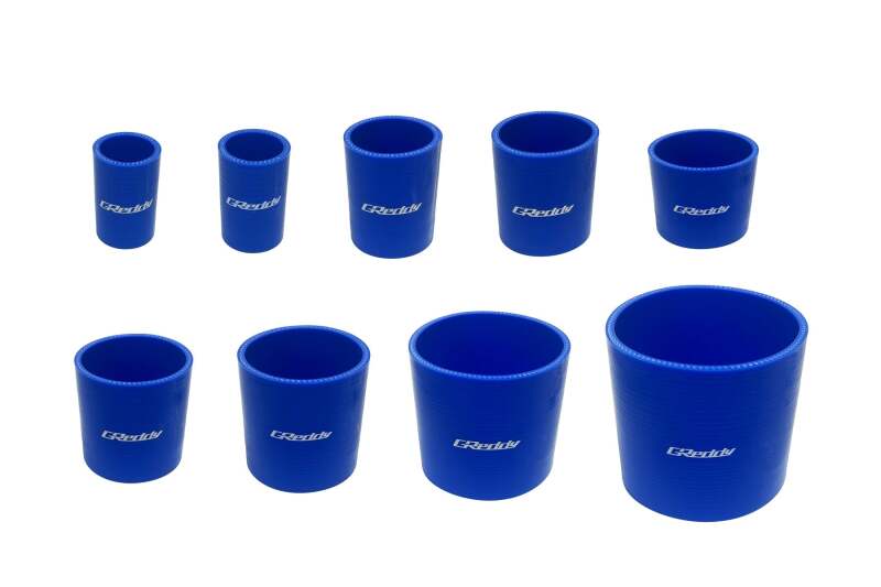 GReddy 50mm x 70mm Silicone Straight Hose - Blue