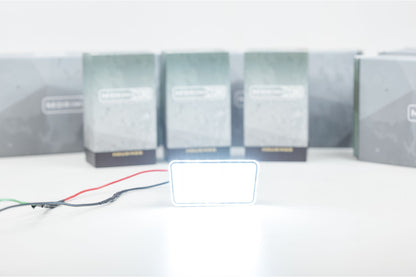 XB LED License Plate Light: Jeep Wrangler JL (18+)