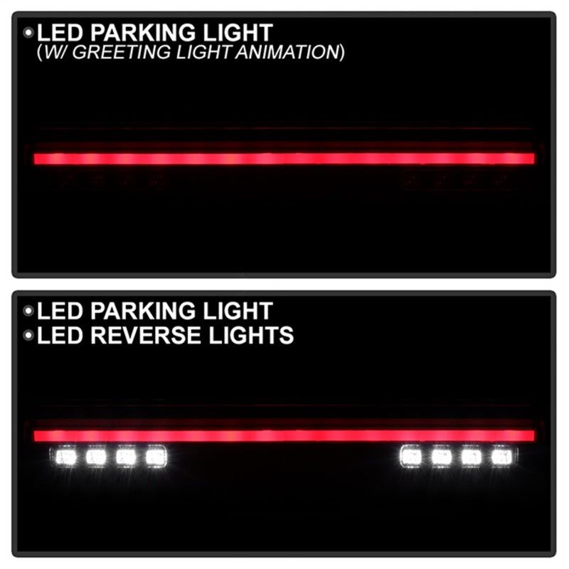 Spyder Apex 22-24 Toyota GR86/BRZ LED Rear Bumper Light w/ Fog Light - Blk (ALT-YD-TGR8622RRL-GR-BK) SPYDER