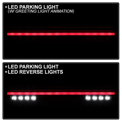 Spyder Apex 22-24 Toyota GR86/BRZ LED Rear Bumper Light w/ Fog Light - Blk (ALT-YD-TGR8622RRL-GR-BK) SPYDER