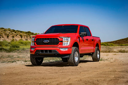 ICON 3.5-4.5in Stage 1 Tubular UCA Suspension System for 2021-2024 Ford F-150 4WD - K93141T