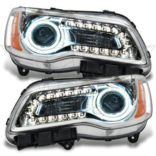 Load image into Gallery viewer, Oracle 11-14 Chrysler 300C NON HID LED Halo Headlights Chrome Housing - Blue SEE WARRANTY