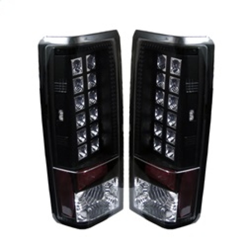Spyder Chevy Astro/Safari 85-05 LED Tail Lights Black ALT-YD-CAS85-LED-BK SPYDER