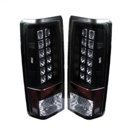 Spyder Chevy Astro/Safari 85-05 LED Tail Lights Black ALT-YD-CAS85-LED-BK SPYDER