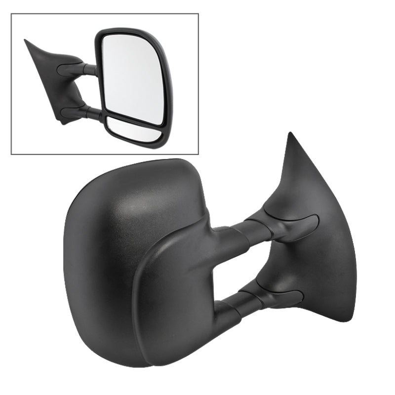 Xtune Ford Superduty 02-07 Manual Extendable Power Adjust Mirror Right MIR-FDSD99S-PW-R SPYDER