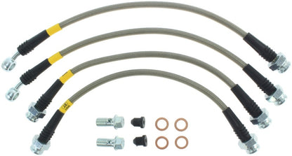 StopTech 05-09 Land Rover LR 3 / 06-09 Range Rover Rear Stainless Steel Brake Line Kit Stoptech