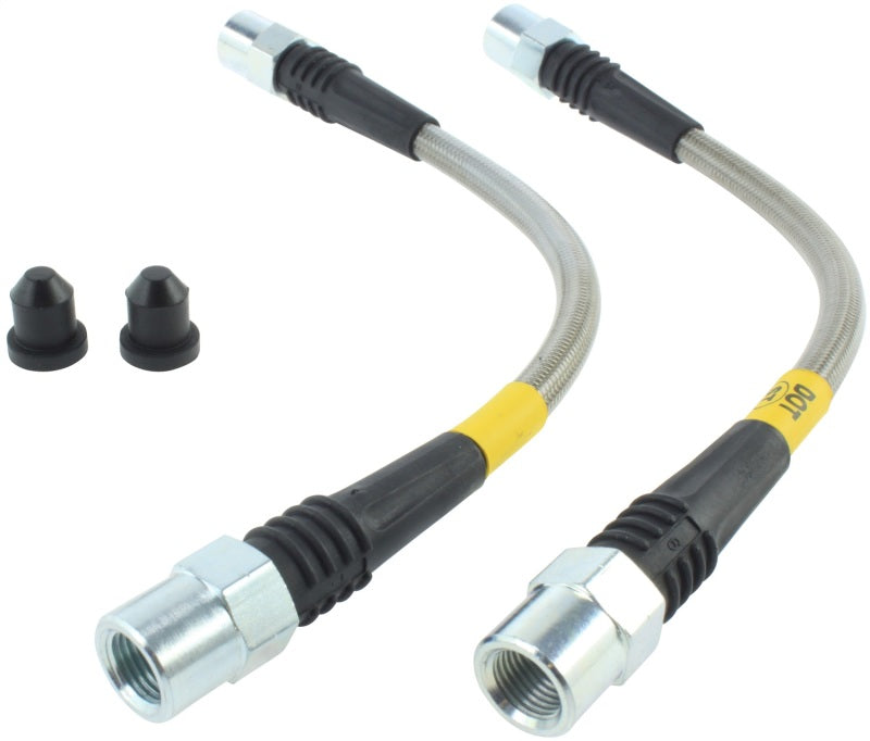 StopTech 93-97 Volvo 850 Stainless Steel Rear Brake Line Kit Stoptech