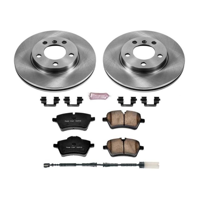 Power Stop 11-16 Mini Cooper Countryman Front Autospecialty Brake Kit