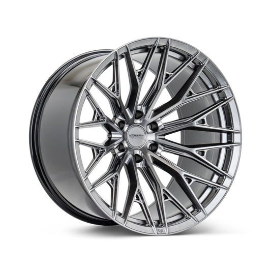 Vossen HFX-6 22x10 - 6x139.7 - ET-18 - Super Deep - 106.1 - Hyper Black Wheel