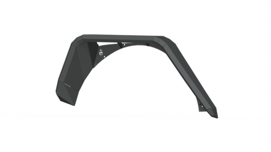 Road Armor 18-21 Jeep Wrangler JL Stealth Wide Rear Fender Flare Body Armor - Tex Blk Road Armor