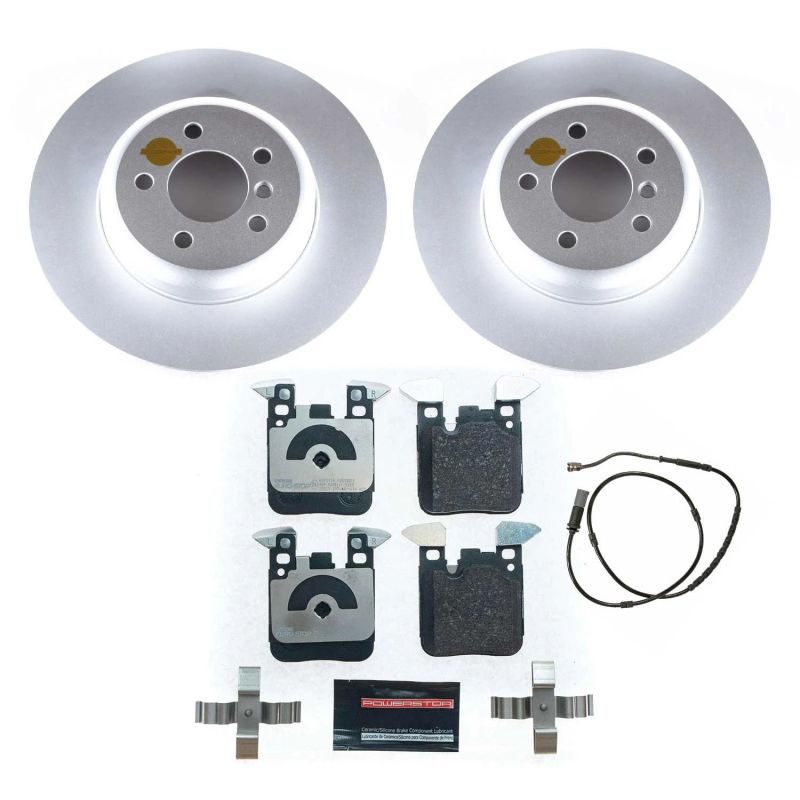 Power Stop 16-18 BMW 320i xDrive Rear Euro-Stop Brake Kit PowerStop