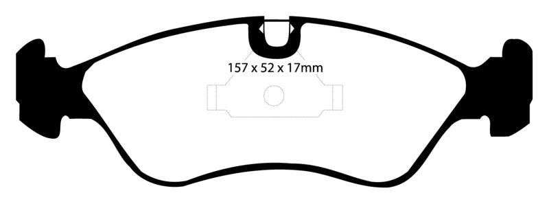 EBC RedStuff Front Brake Pads - DP3760C EBC