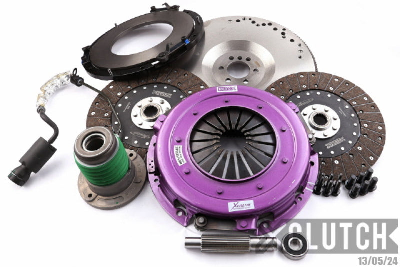 XClutch 14-15 Chevrolet Camaro Z/28 7.0L 10.5in Twin Solid Organic Clutch Kit