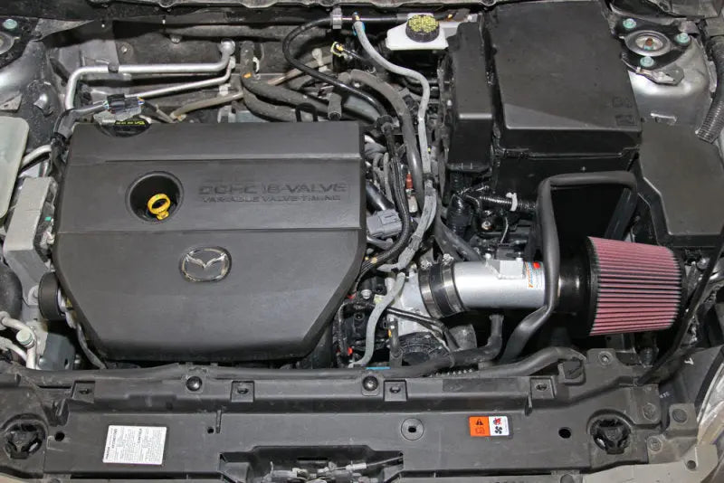 K&N 69 Series Typhoon Performance Intake Kit 2011-13 Mazda 3 L4-2.0L K&N Engineering