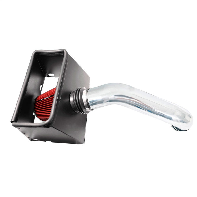 Spectre 09-18 Dodge RAM 1500/2500 V8-5.7L F/I Air Intake Kit - Polished w/Red Filter