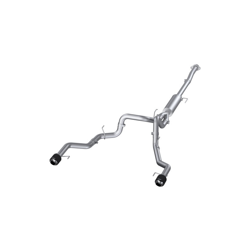 MBRP 22-23 Ford F150 T304 5in OD Carbon Fiber Tip Dual Rear Exit 3in Cat Back Exhaust MBRP