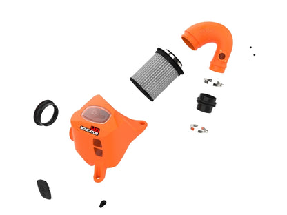aFe Momentum HD Orange Edition Cold Air Intake System w/ Pro DRY S Filter Toyota Hilux 15-25 L4-2.8L (td) - 50-70063DN