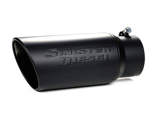 Sinister Diesel Black Ceramic Coated Stainless Steel Exhaust Tip (4in. to 8in.)