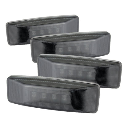Xtune Dodge Ram 94-02 Dually 2 Red LED+2 Amber LED Fender Lights 4pcs Smoke ACC-LED-DR94-FE-SM SPYDER