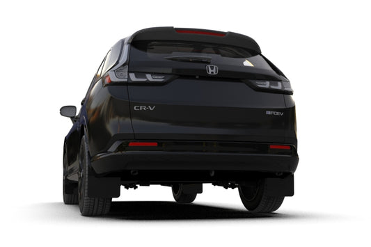Rally Armor 23-26 Honda CR-V Black Mud Flap - White Logo