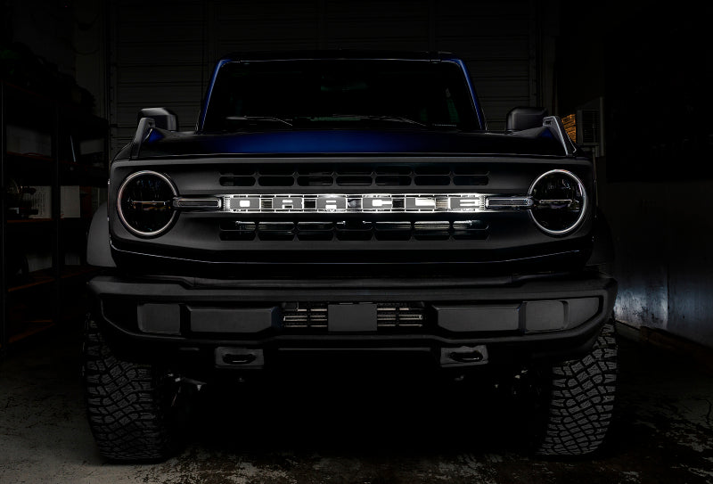 ORACLE Lighting Universal Illuminated LED Letter Badges - Matte Black Surface Finish - F ORACLE Lighting