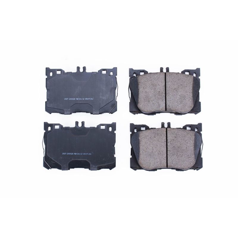 Power Stop 17-18 Mercedes-Benz C43 AMG Front Z16 Evolution Ceramic Brake Pads PowerStop