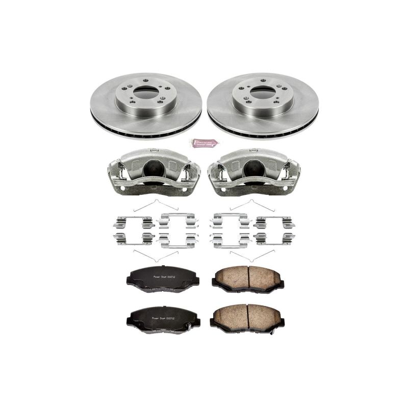 Power Stop 14-15 Acura ILX Front Autospecialty Brake Kit w/Calipers PowerStop