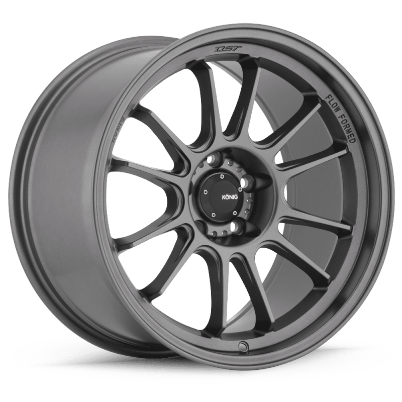 Konig Hypergram 17X9 5X112 ET42 Matte Grey Flow Formed