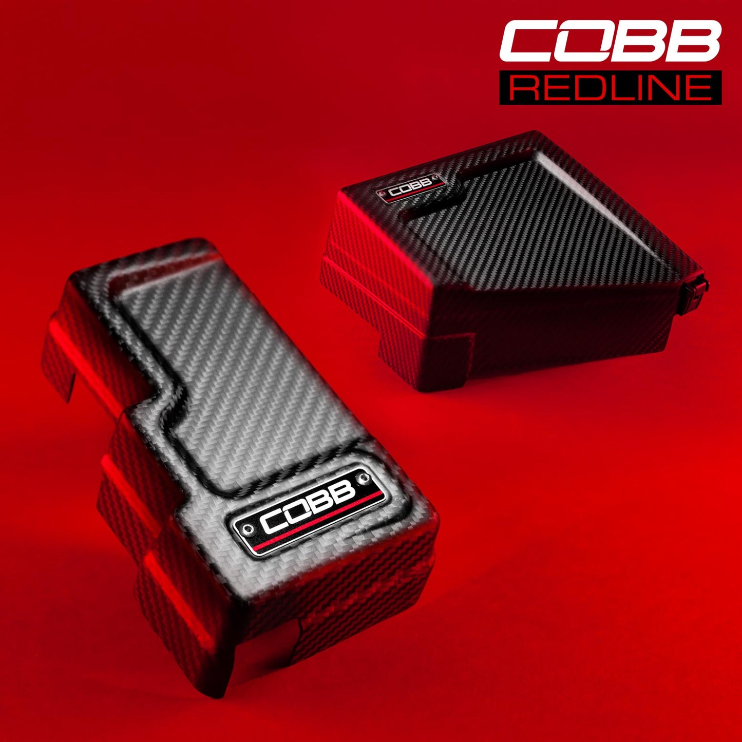 Cobb 22-25 Subaru WRX Redline Matte Carbon Fiber Fuse Cover Kit - 846665-KIT-RMC