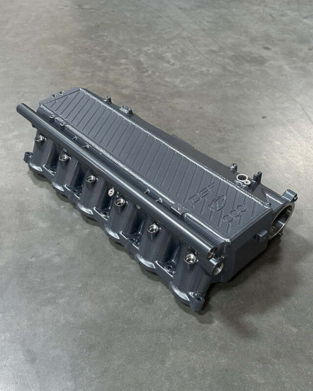 CSF Toyota A90/A91 Supra/ BMW G-Series B58 Charge-Air Cooler Manifold - Turblulence Grey