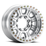 Raceline RT233 Monster 17x9.5in / 8x165.1 BP / -19mm Offset / 130.81mm Bore- Machined Beadlock Wheel