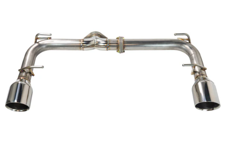 Remark 2022+ Subaru BRZ/Toyota GR86 Axle Back Exhaust w/Stainless Steel Double Wall Tip Remark