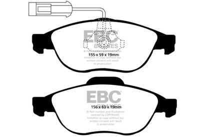 EBC RedStuff Front Brake Pads - DP31153C EBC