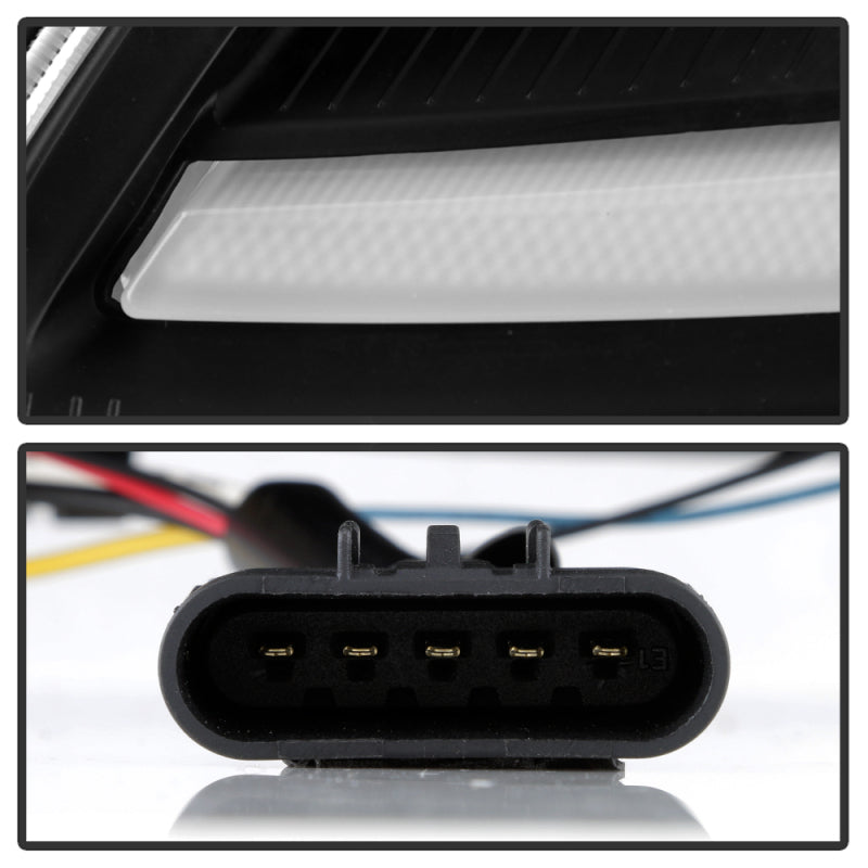 Spyder Apex Series 05-13 Chevrolet C6 Corvette Hi Powered LED Module Headlights SPYDER