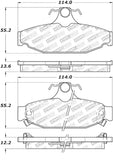 StopTech Premium Ceramic Brake Pads - 308.04130