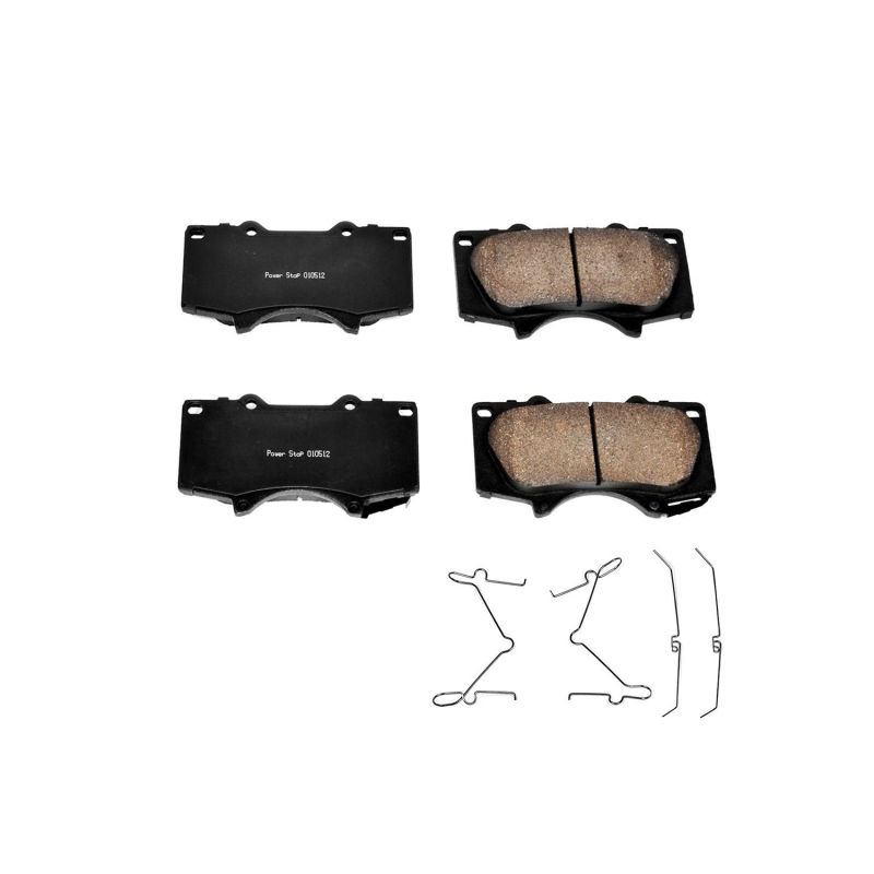 Power Stop 10-19 Lexus GX460 Front Z17 Evolution Ceramic Brake Pads w/Hardware PowerStop