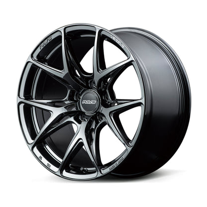Versus VV21M 20X8.5 +45 5-108 Jet Black