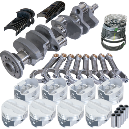 Eagle Chevy 350 3.750in Crank 5.700in I-Beam Rods -10cc 4.060in Pistons Rotating Assembly